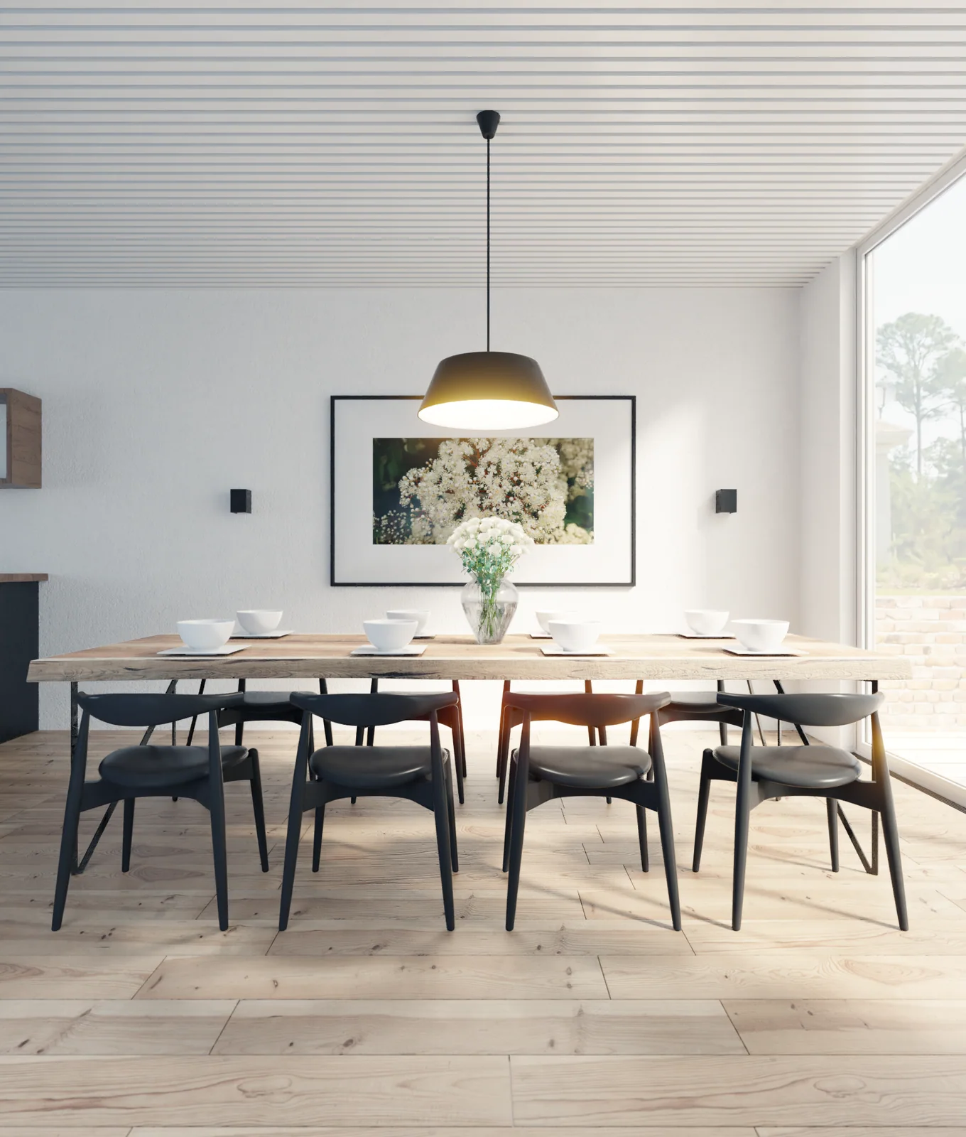 Render de Augusto Cezar — dining room