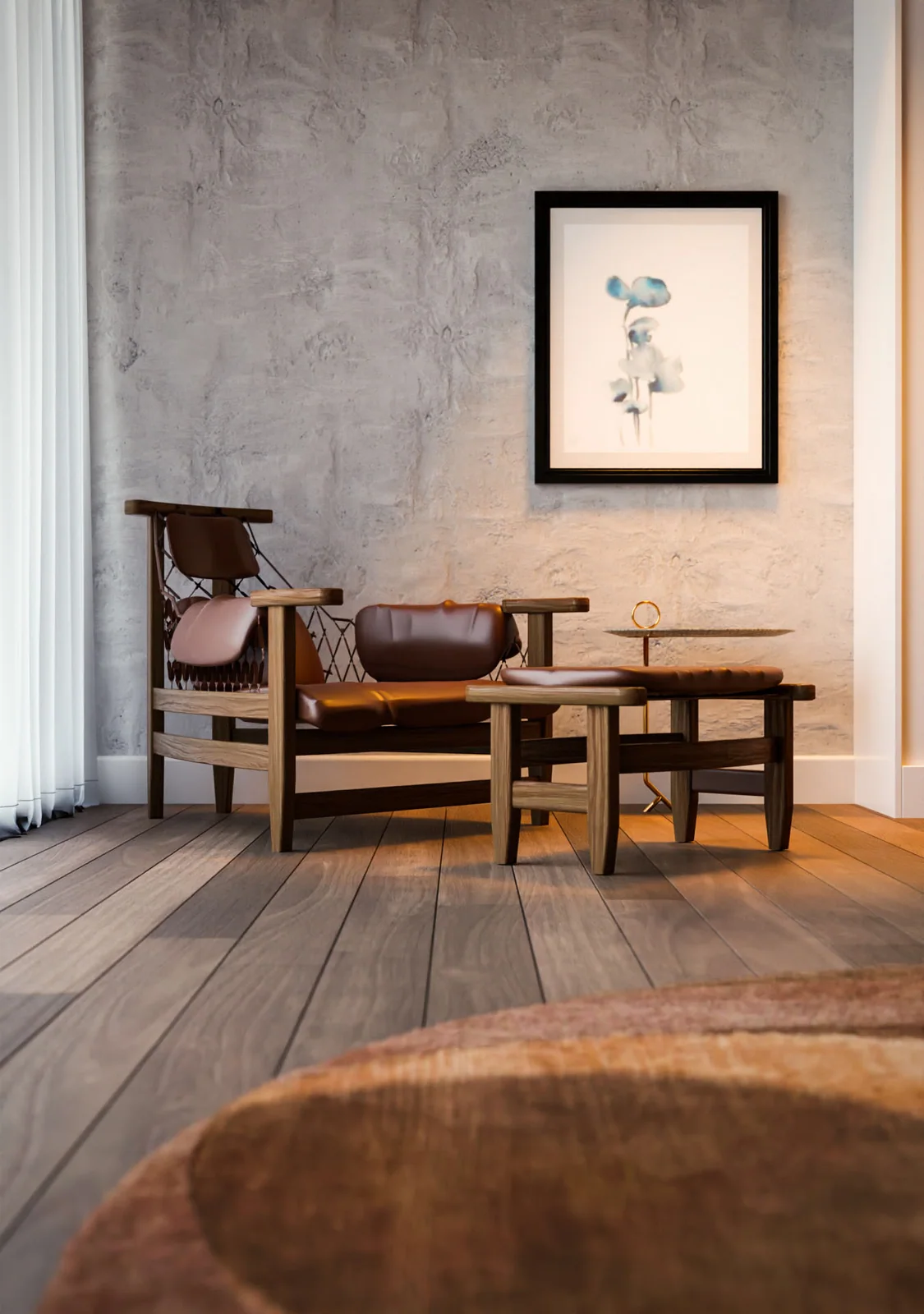 Quarto na Serra — render de Augusto Cezar